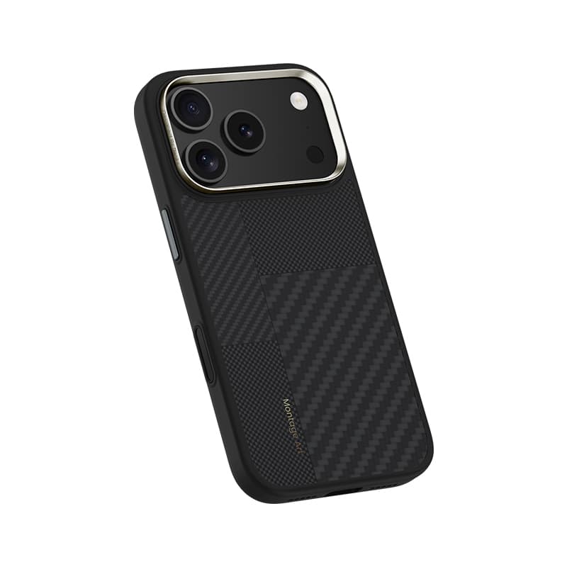 Zadní kryt Benks Montage Magnetic Armor Pro Kevlar Metal Frame 600D+1500D (MA70) pro iPhone 17 Pro Max black - náhled 2