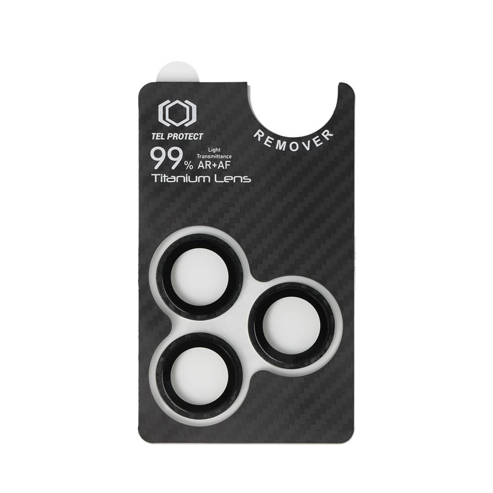 Tvrzené sklo Tel Protect Titanium Lens 99% AR Aramid Series na čočky fotoaparátu pro Samsung Galaxy S25 Ultra - náhled 2