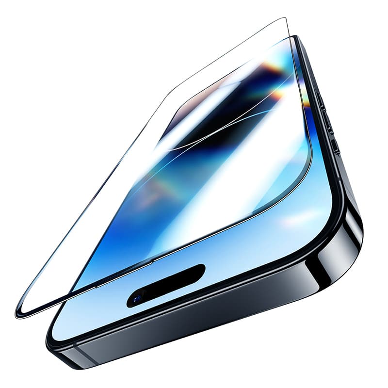 Tvrzené sklo Benks Glass Warrior Sapphire Coating (FC58) pro iPhone 14 Pro Max black - náhled 2