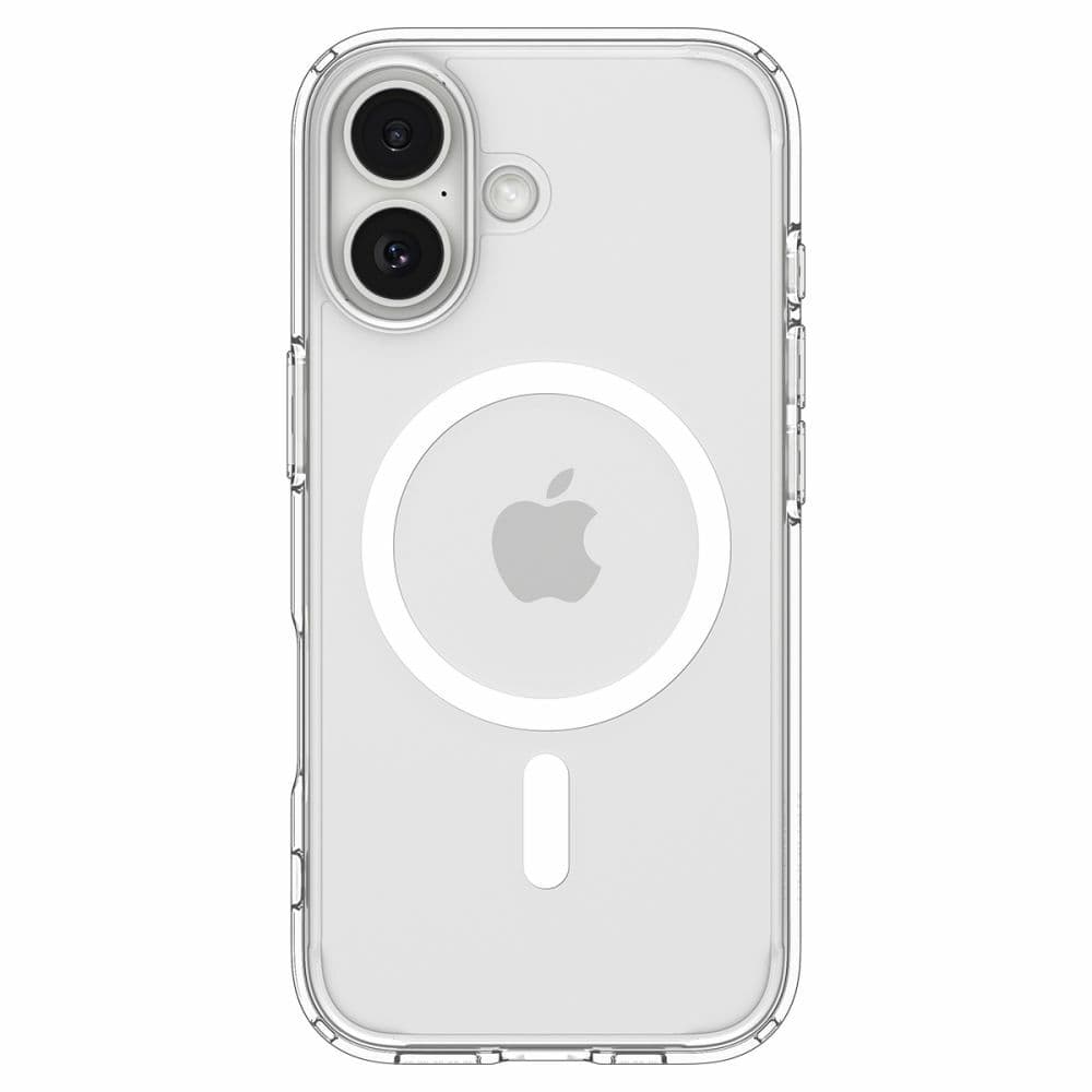 Zadní kryt SPIGEN Ultra Hybrid Mag Magsafe ACS10380 pro iPhone 17 - Clear/White - náhled 2
