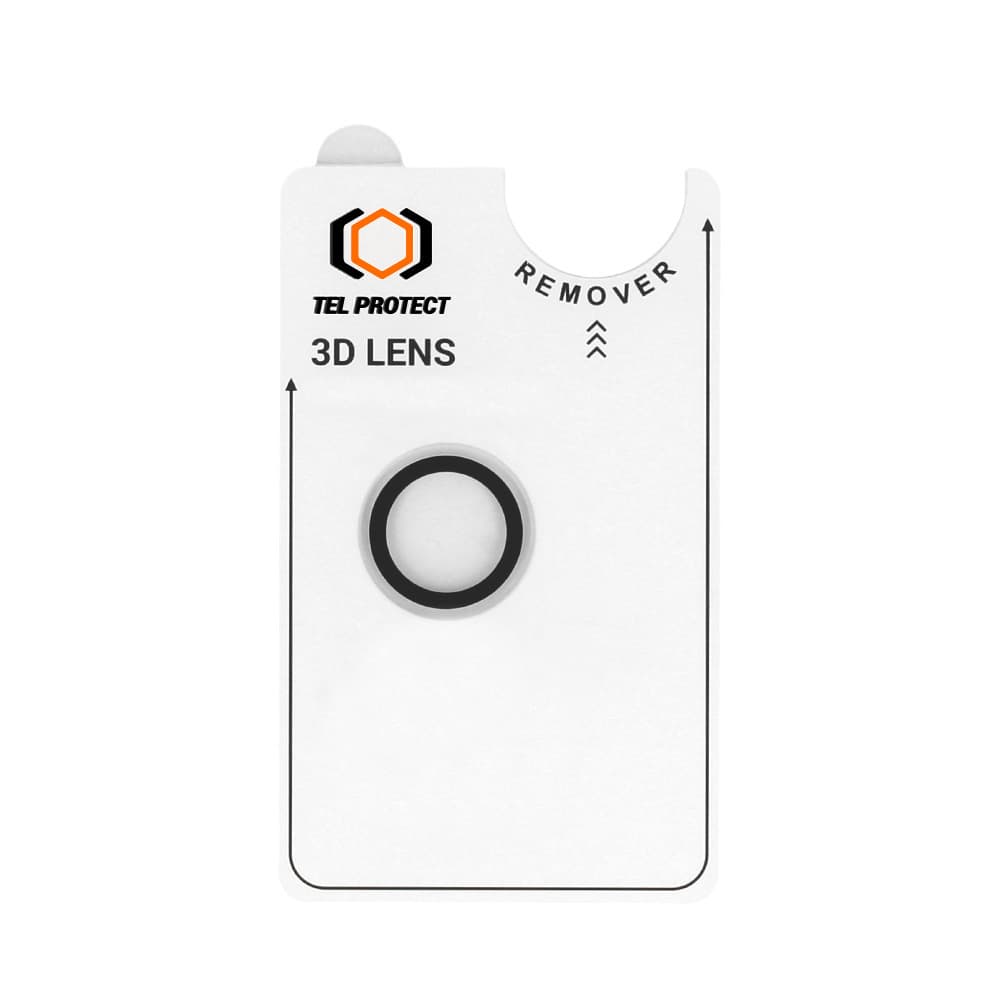 Tvrzené sklo Tel Protect 3D Lens na čočky fotoaparátu pro iPhone Air transparent - náhled 2