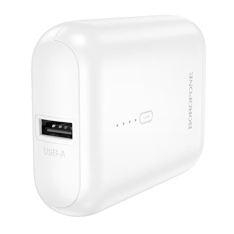 Powerbank Borofone 5000mAh BJ81 Stability USB-A bílá - náhled 2