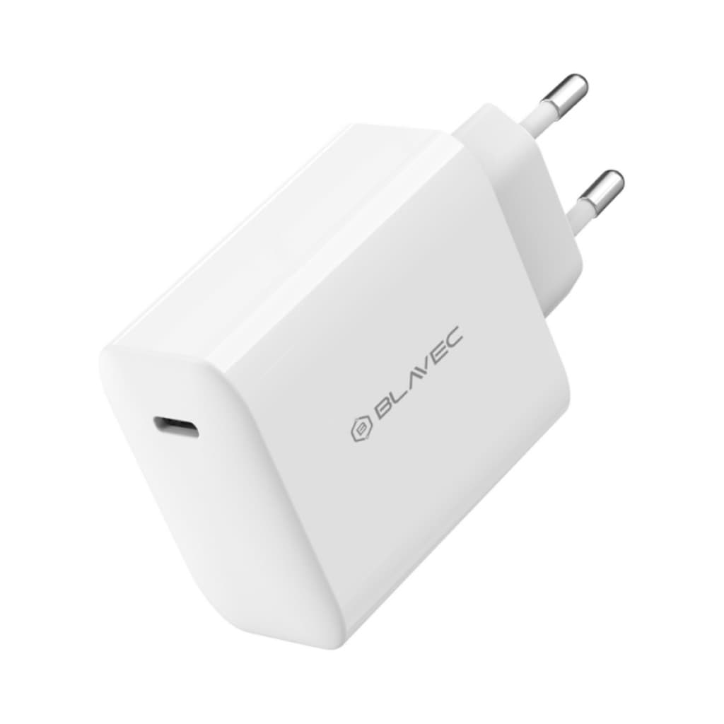 Adaptér Blavec BC-8 GaN4 - typ C - PD QC 65W 3A (TCBC8G4-CW653A) bílý - náhled 2