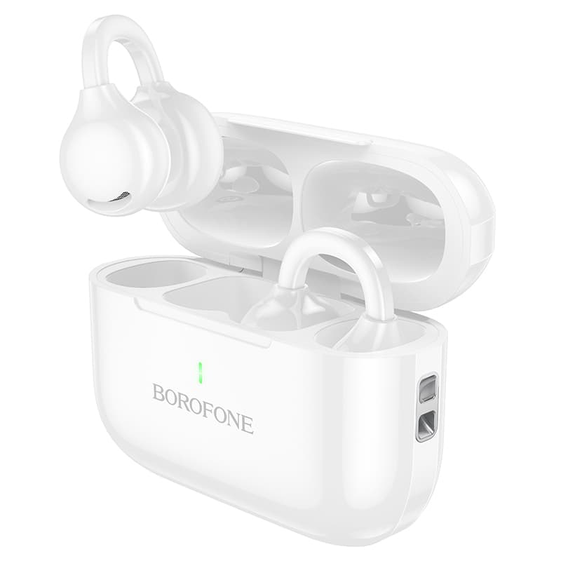 Bluetooth sluchátka Borofone TWS BW95 Cancion bílá - náhled 2