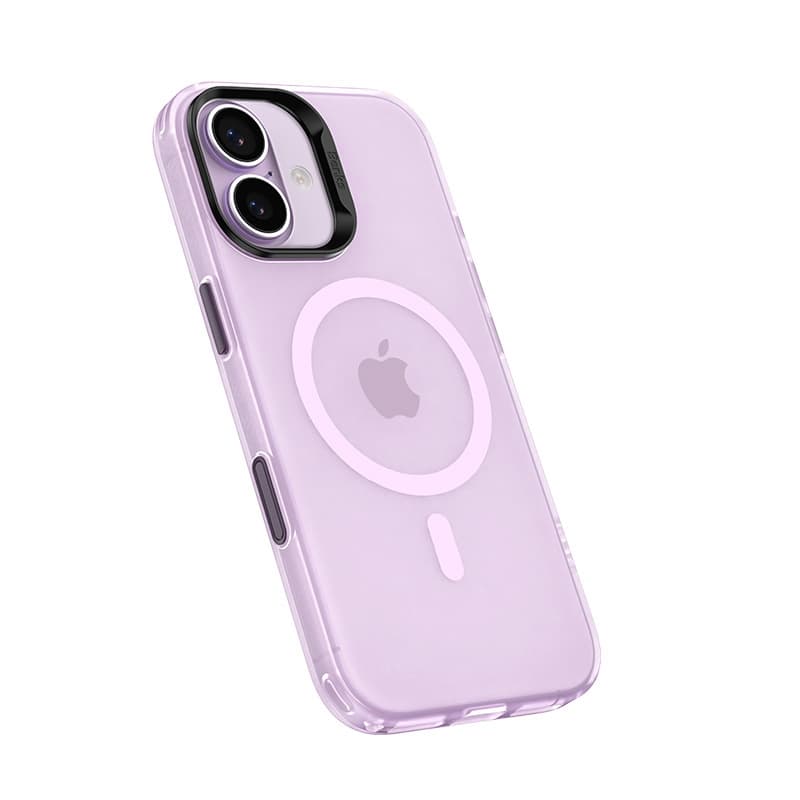 Magnetický kryt Lucid Armor (C067) pro iPhone 17 s tlačítkem pro ovládání fotoaparátu Benks fialový - náhled 2