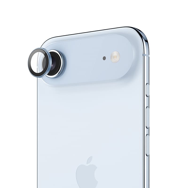 Tvrzené ochranné sklo na fotoaparát Benks Glass Warrior pro iPhone Air světle modré - náhled 2