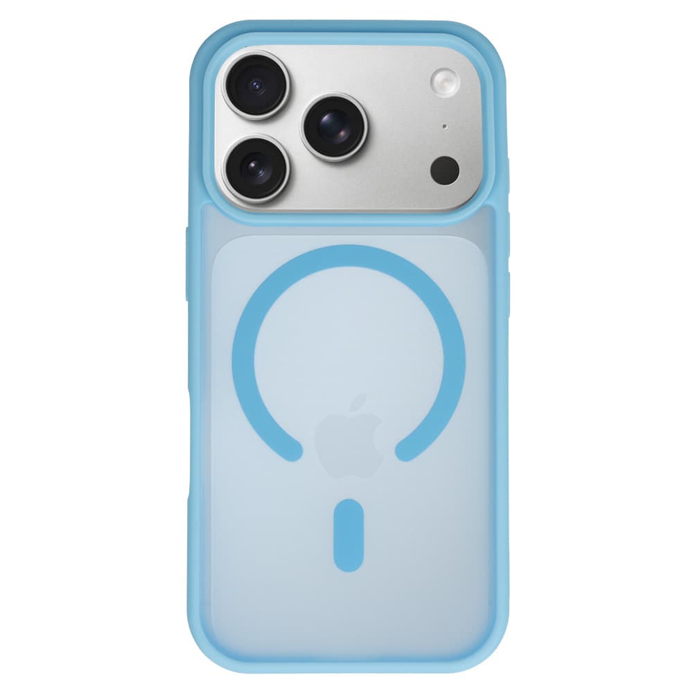 Kryt Tel Protect Aura Matte MagSafe pro iPhone 17 Pro modrý - náhled 2