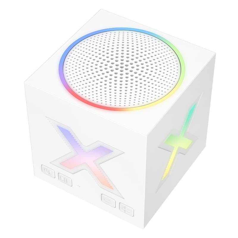 Reproduktor Borofone Portable Bluetooth BR101 Rubik bílý - náhled 2