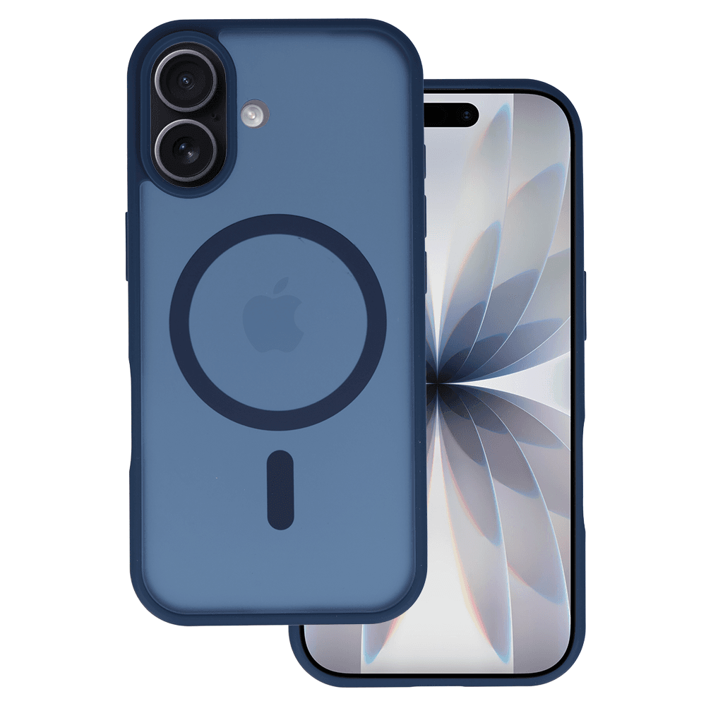 Kryt Tel Protect Aura Matte MagSafe pro iPhone 17 indigově modrý - náhled 2