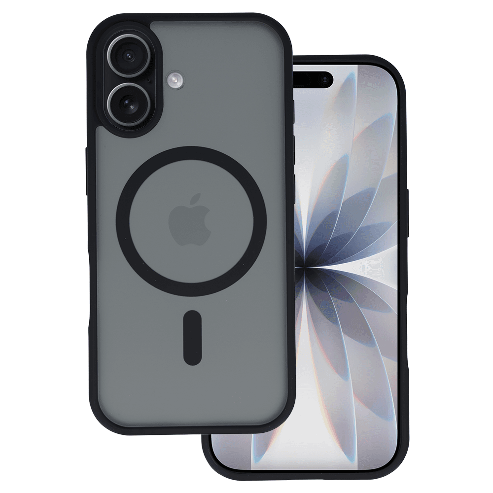 Kryt Tel Protect Aura Matte MagSafe pro iPhone 17 černý - náhled 2