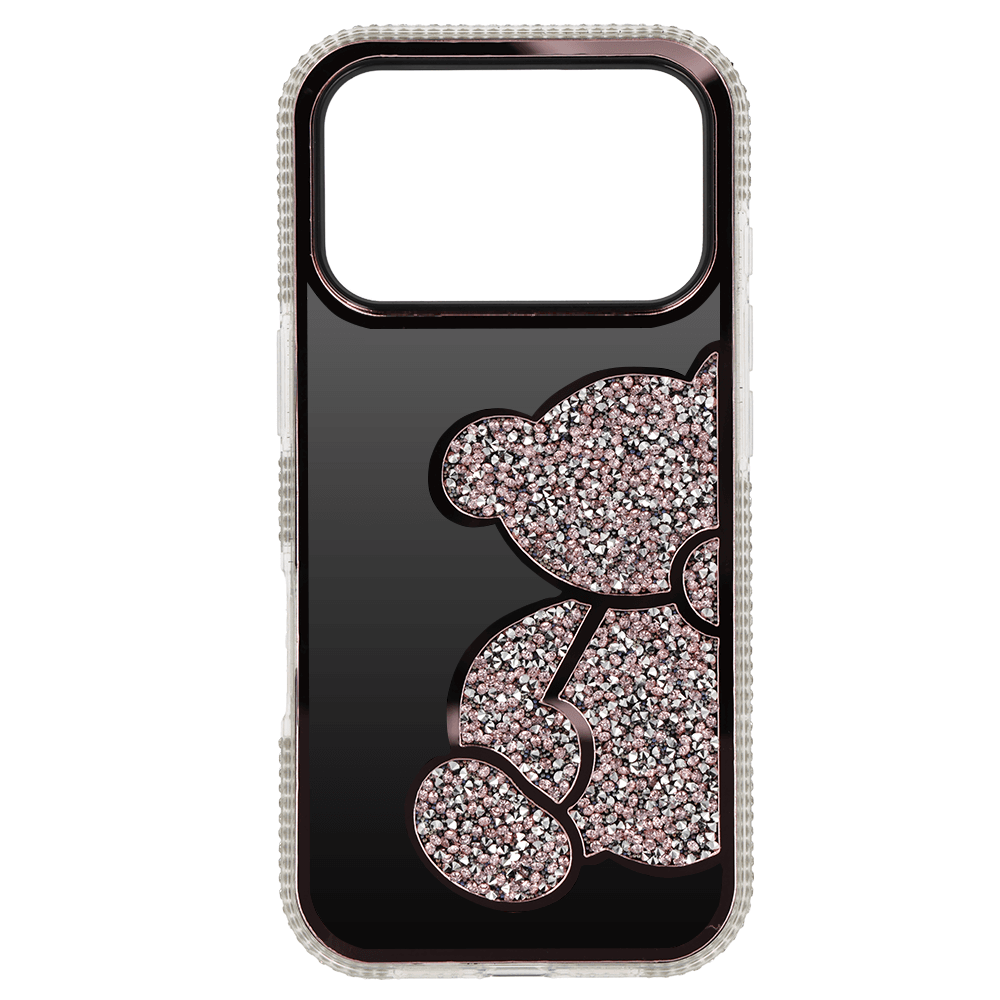 Zadní kryt Teddy Bear pro iPhone 17 Pro růžový - náhled 2