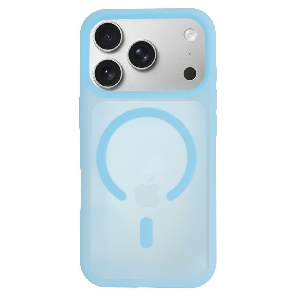 Kryt Tel Protect Mist Matte MagSafe pro iPhone 17 Pro Max světle modrý - náhled 2