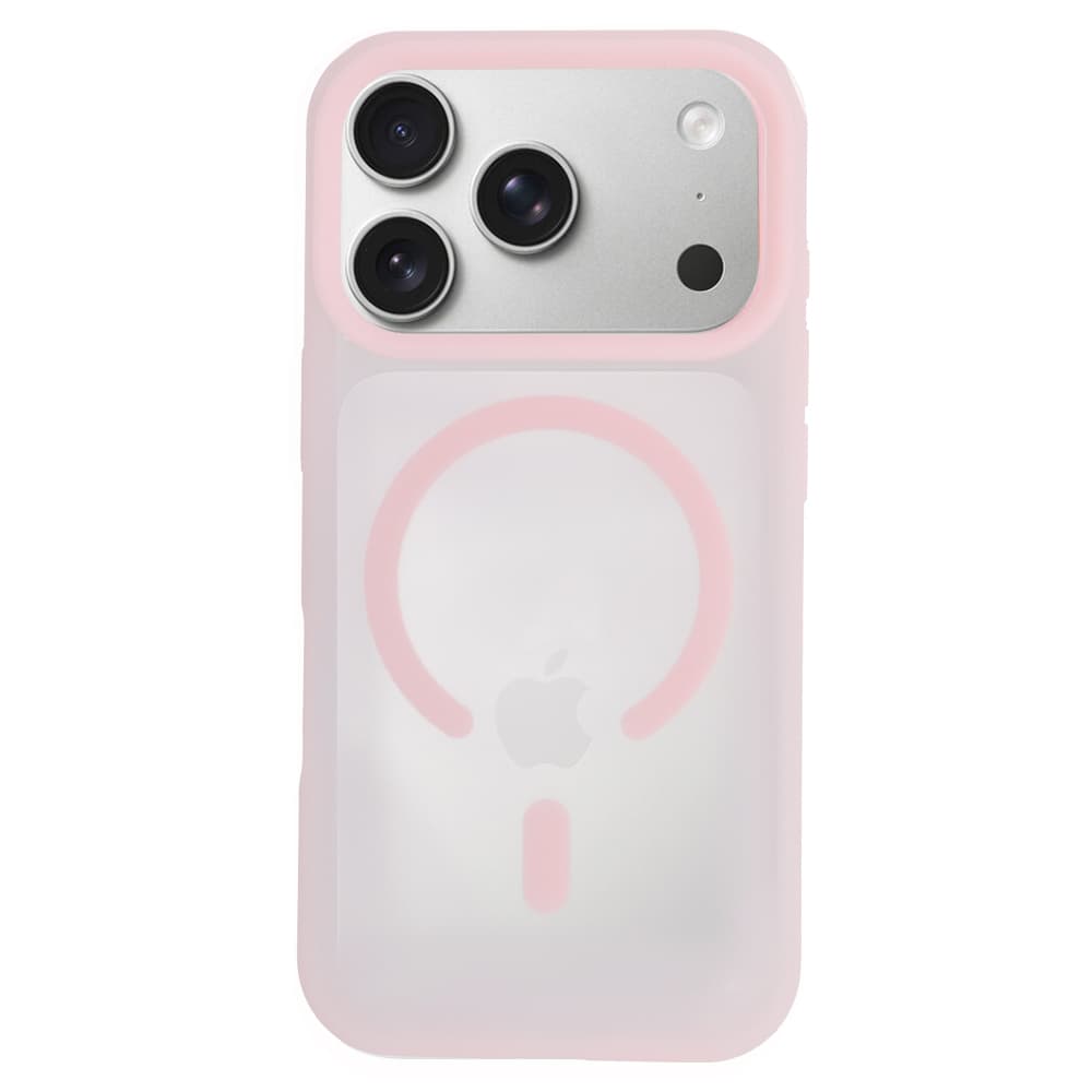 Kryt Tel Protect Mist Matte MagSafe pro iPhone 17 Pro Max světle růžový - náhled 2