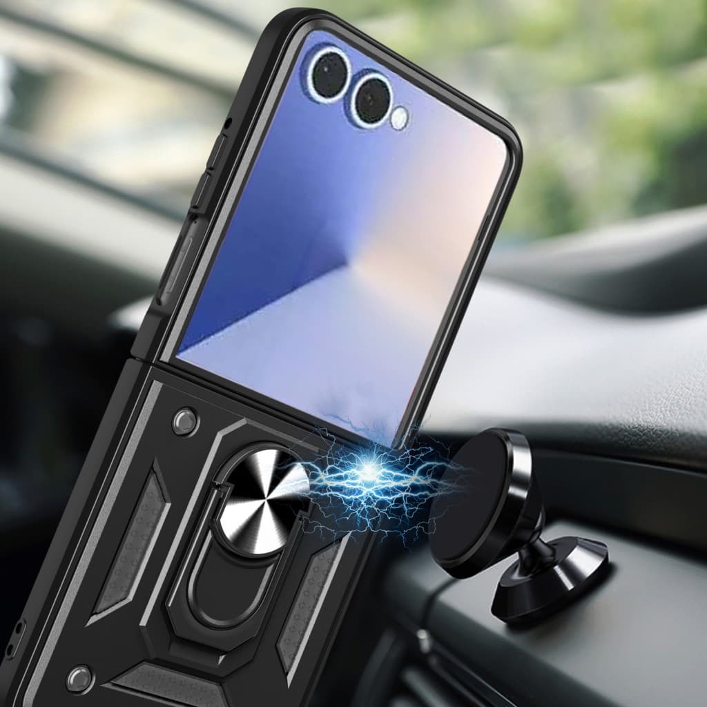 Ultra odolný zadní kryt Armor Lens pro Samsung Galaxy Z Flip 7 černý - náhled 2