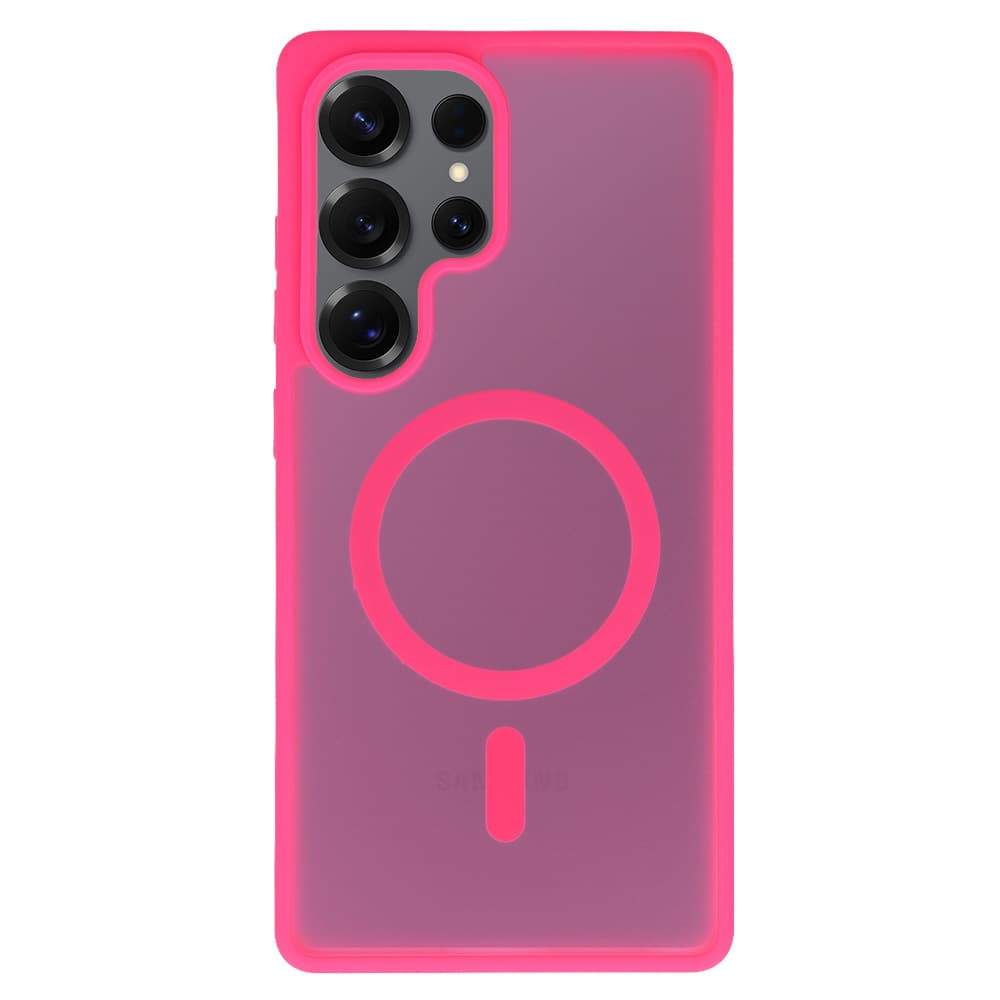 Kryt Tel Protect Aura Matte MagSafe pro Samsung Galaxy S26 Ultra sytě růžový - náhled 2