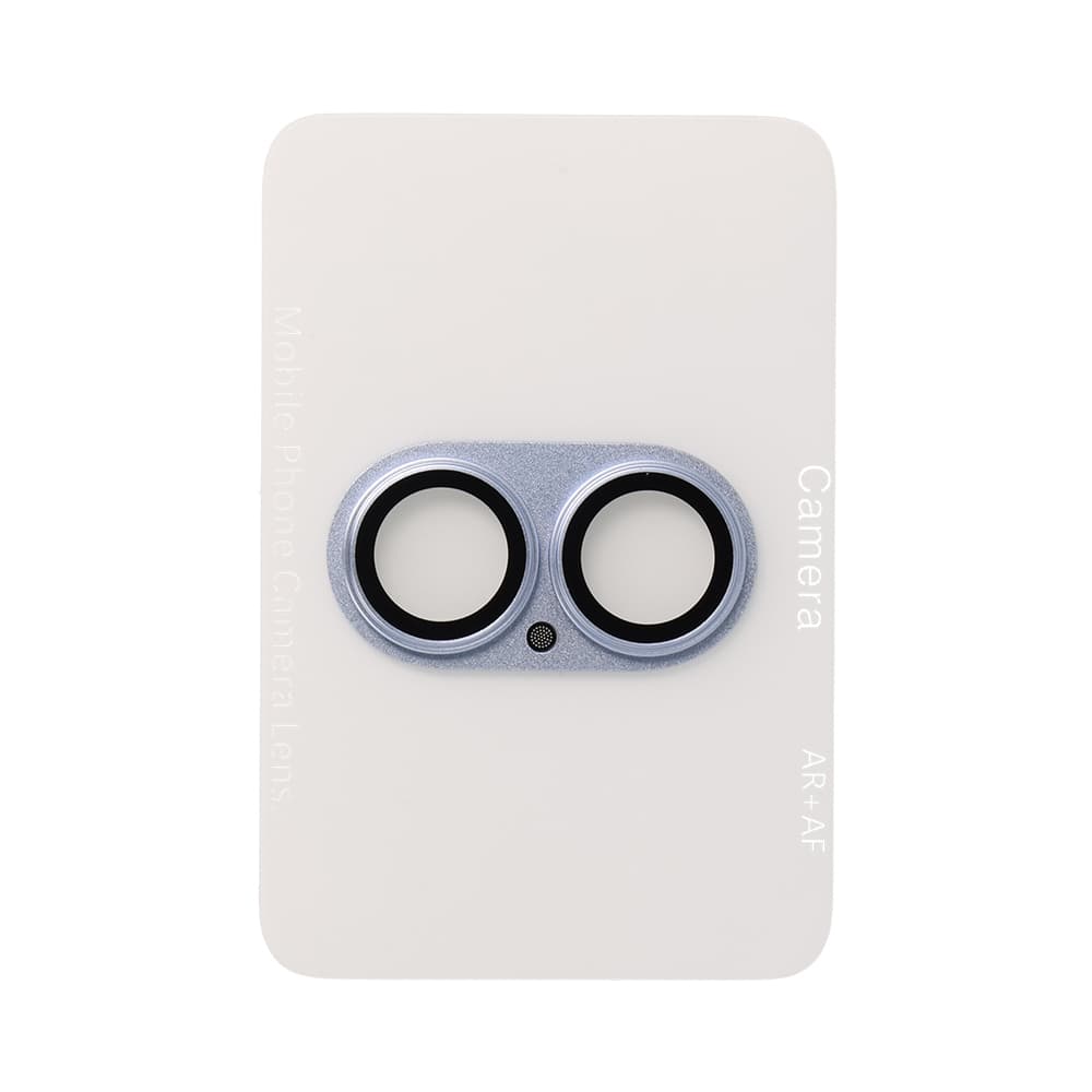 Tvrzené sklo Tel Protect 95% AR+AF Full Metal Camera Protector na fotoaparát pro iPhone 17 modré - náhled 2
