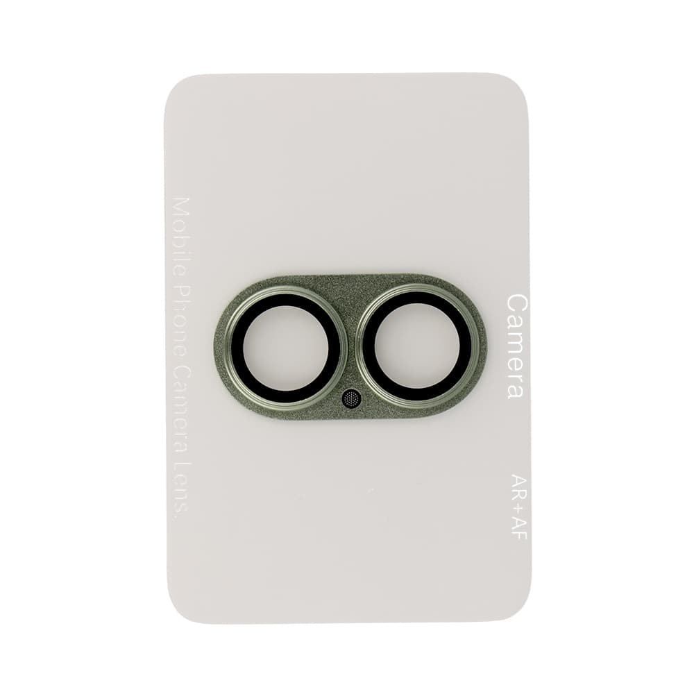 Tvrzené sklo Tel Protect 95% AR+AF Full Metal Camera Protector na fotoaparát pro iPhone 17 green - náhled 2