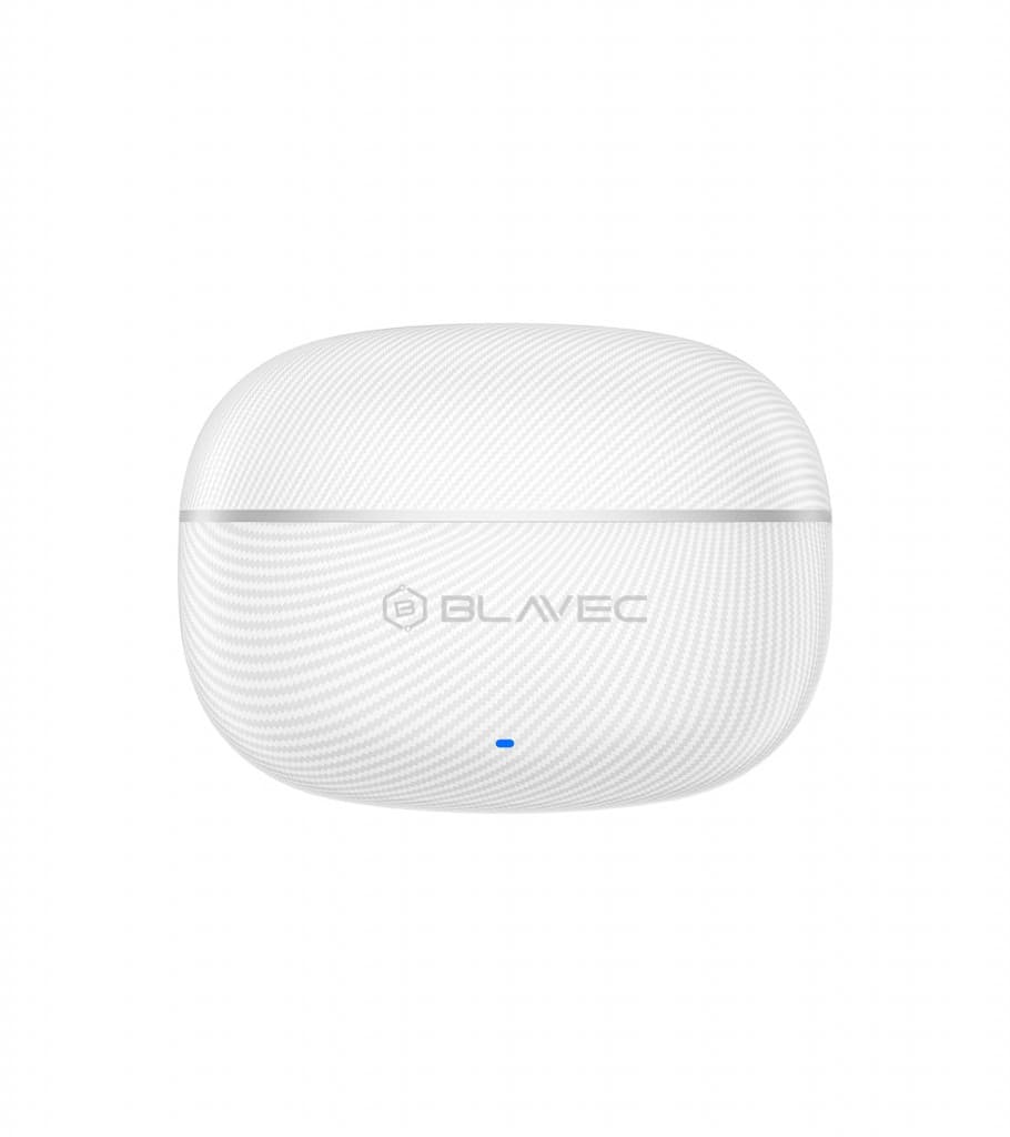 Bezdrátová sluchátka Blavec Bluetooth TWS BW-02 Carbon (BW02-W) bílá - náhled 2