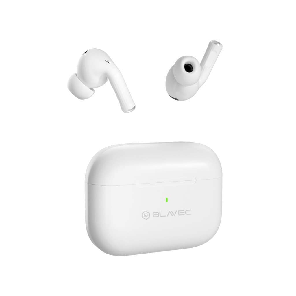 Bezdrátová sluchátka Blavec Bluetooth TWS BW-05 Flow (BW05F-W) bílá - náhled 2
