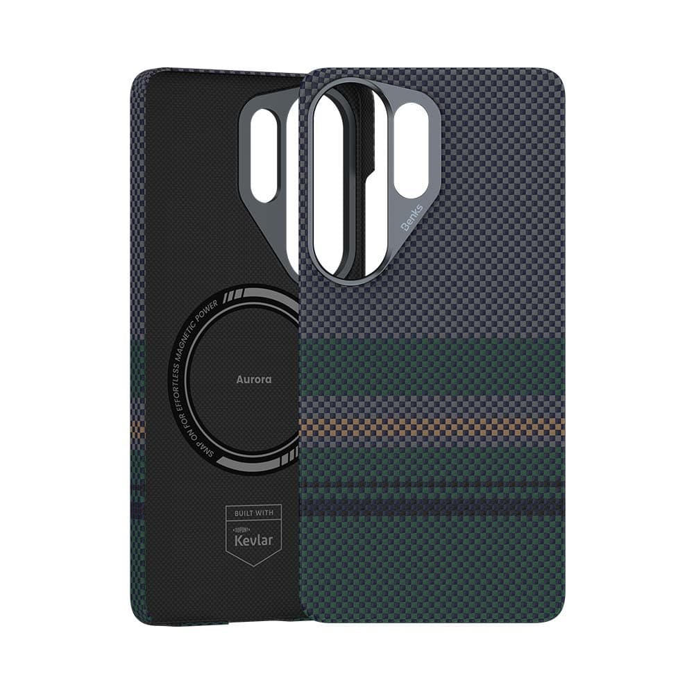 Kryt Benks Magnetic Armor Pro Aurora Kevlar 600D (D050) pro Samsung Galaxy S26 Ultra - náhled 2