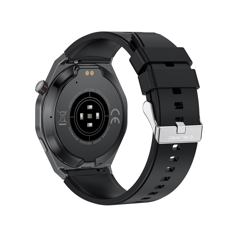 Chytré hodinky Blavec U-02 Kenzo HD AMOLED černé + 1 řemínek - náhled 2