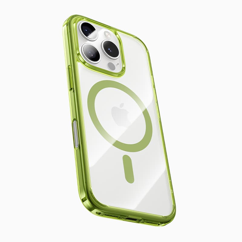 Magnetický kryt Benks Lucent Pro pro Apple iPhone 16 Pro zelený - náhled 2