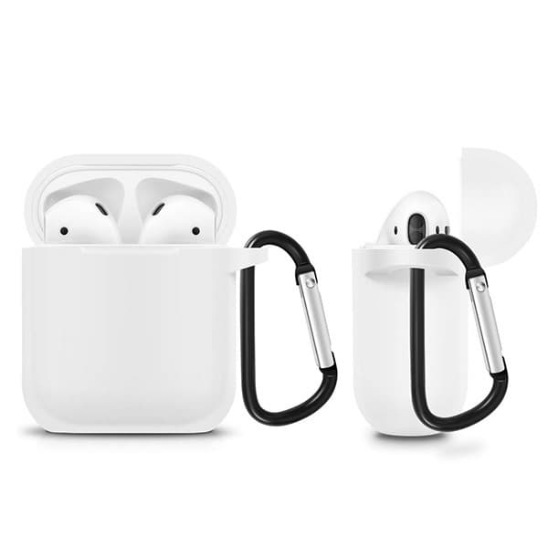 Silikonové pouzdro pro Airpods Type 1 - bílé - náhled 2