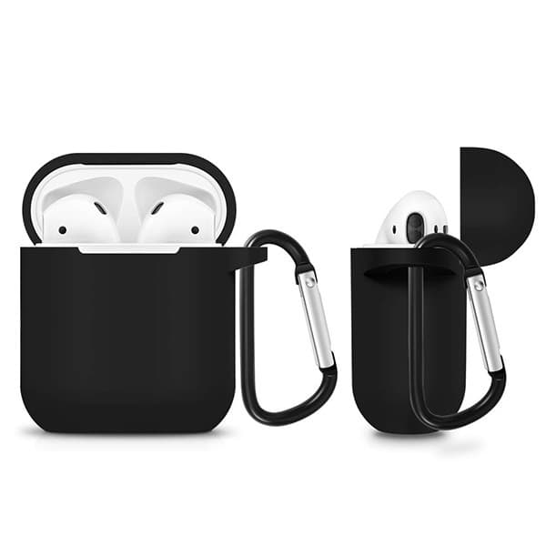 Silikonové pouzdro pro Airpods Type 1 černý - náhled 2