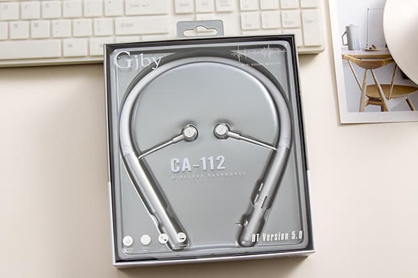 Bluetooth sluchátka GJBY CA-112 bílá - náhled 2