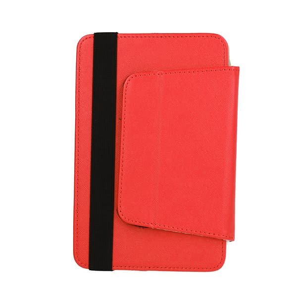 Univerzální pouzdro BOOK pro tablety 7" DESIGN 1 RED - náhled 2