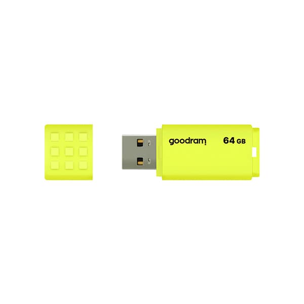 Flash disk GOODRAM UME2 64GB USB 2.0 žlutý - náhled 2