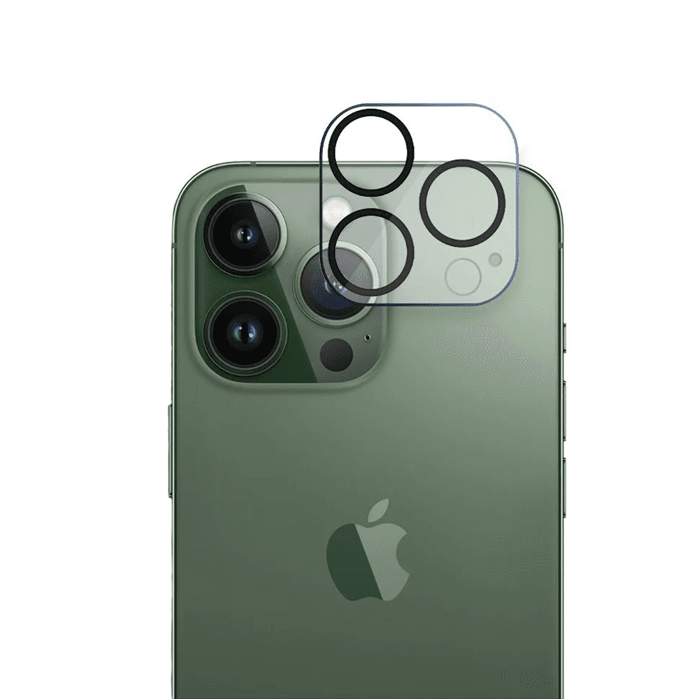 Lito S+ Ochrana kamery iPhone 14 Pro Max Black Transparent - náhled 3