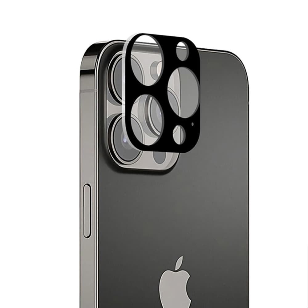Techsuit Plné sklo kamery iPhone 13 Pro iPhone 13 Pro Max Black - náhled 3