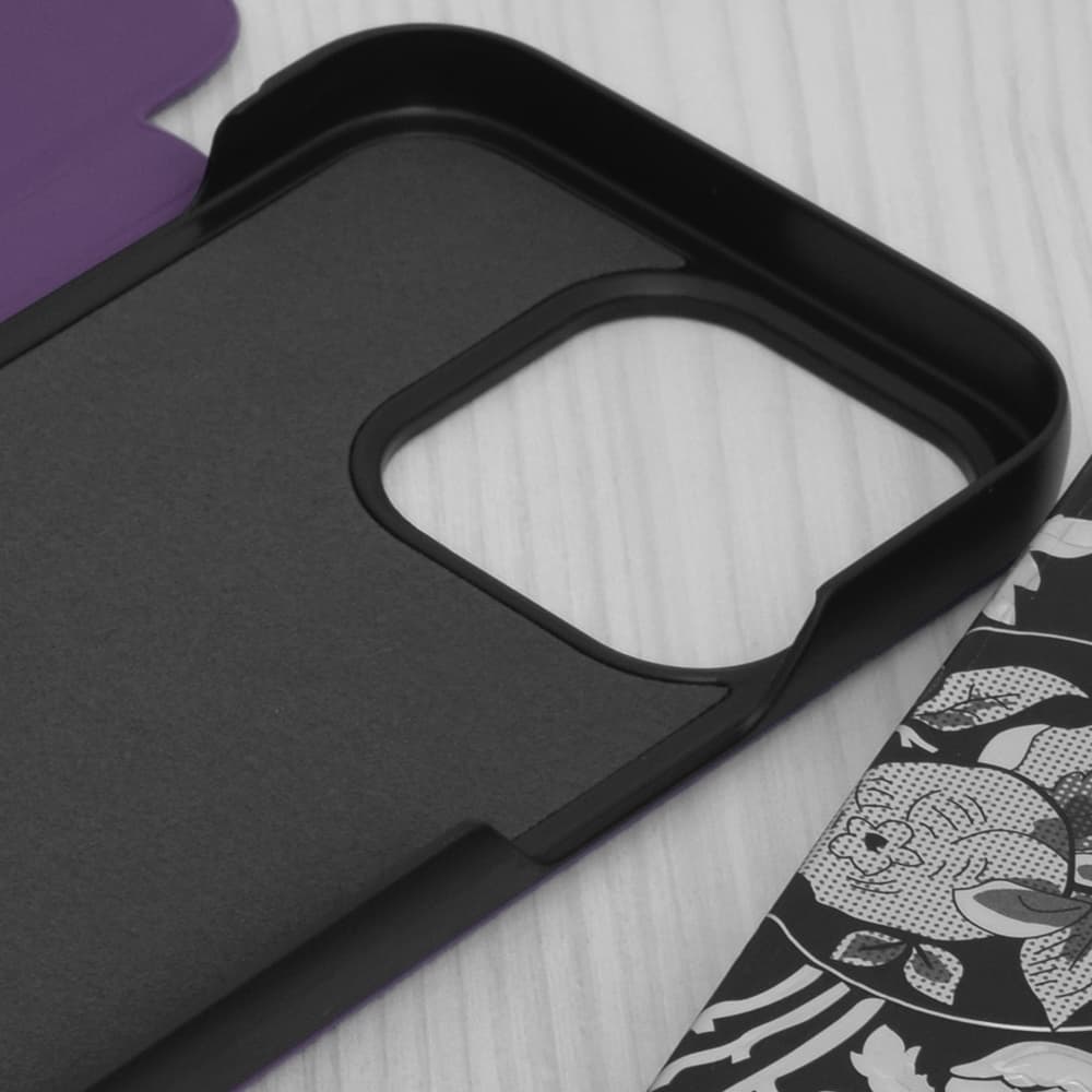 Ochranný kryt Techsuit eFold Series pro iPhone 14 Pro fialový - náhled 3