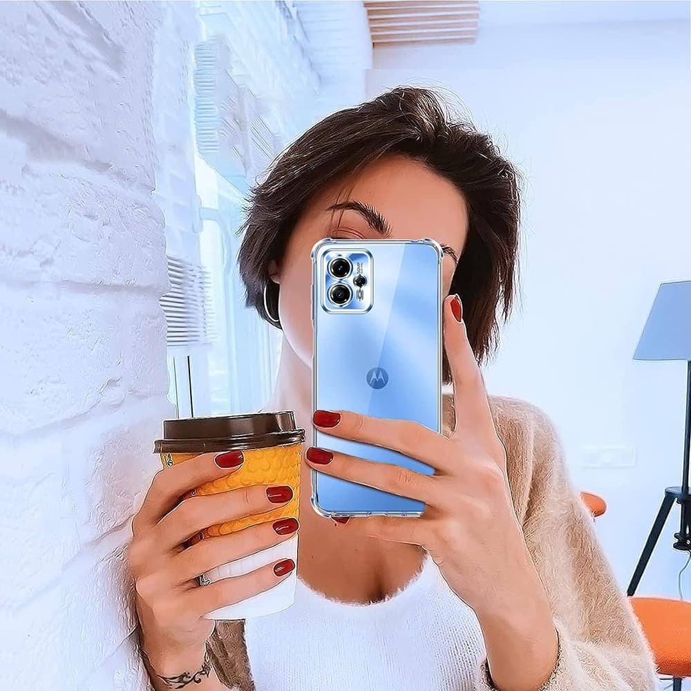 Techsuit Nárazuvzdorný silikon Motorola Moto G24 Power Clear - náhled 3