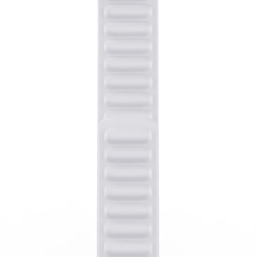 Techsuit - řemínek k hodinkám (W035) - Apple Watch 1/2/3/4/5/6/7/8/9/10/11/SE/SE 2/SE 3 (38/40/41/42mm) - bílý - náhled 3