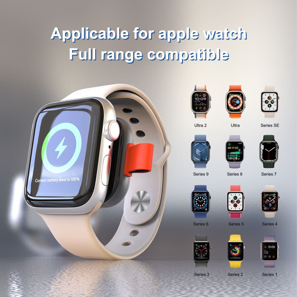 Lito LC03 Magnetická nabíječka Apple Watch kroužek 5W Bílá - náhled 3