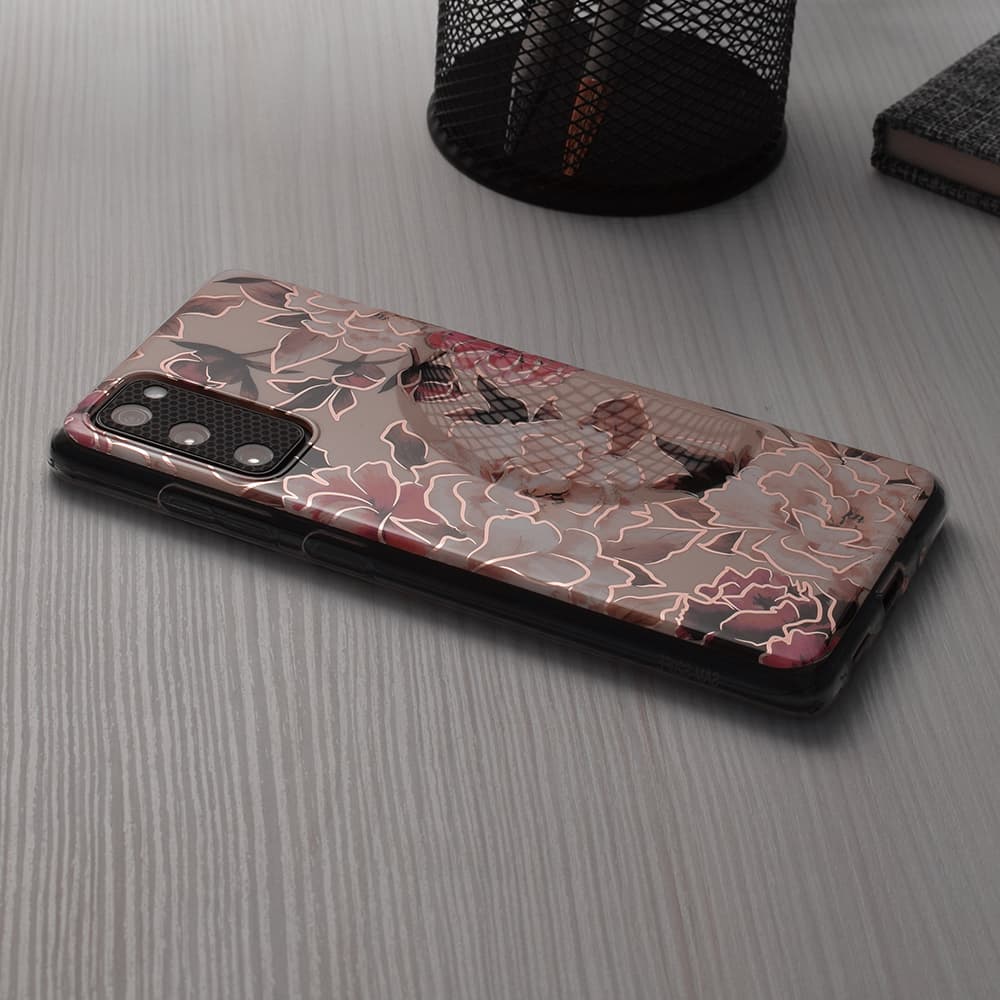 Techsuit Mramorová série Honor Magic6 Lite Mary Berry Nude - náhled 3