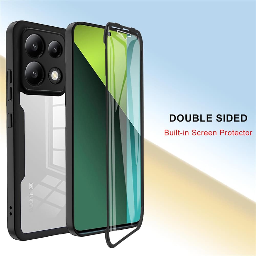 Ochranný kryt Techsuit ColorVerse 360 pro Xiaomi Redmi Note 13 5G fialový - náhled 3
