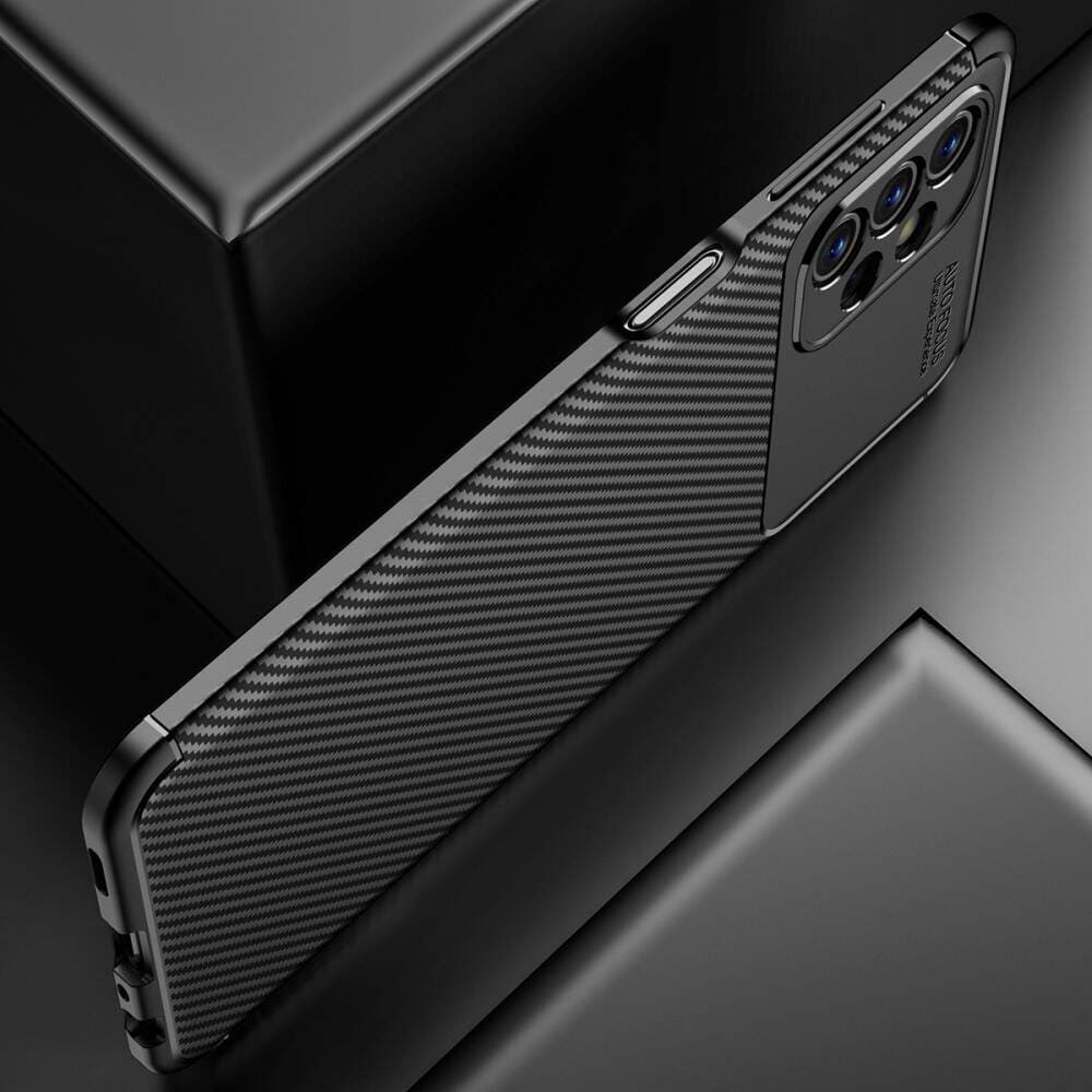 Techsuit CarbonFiber obal pro Samsung Galaxy A13 4G černý - náhled 3