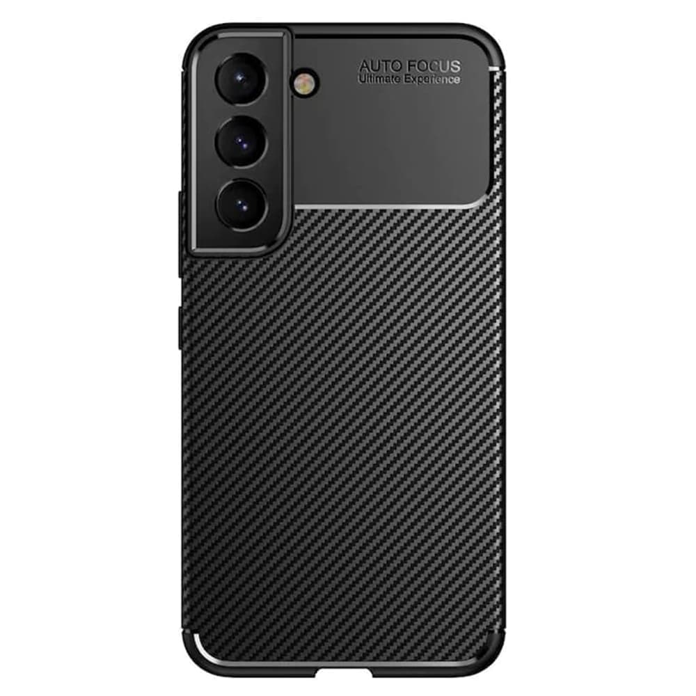 Techsuit CarbonFiber pouzdro Samsung Galaxy S22 5G černé - náhled 3