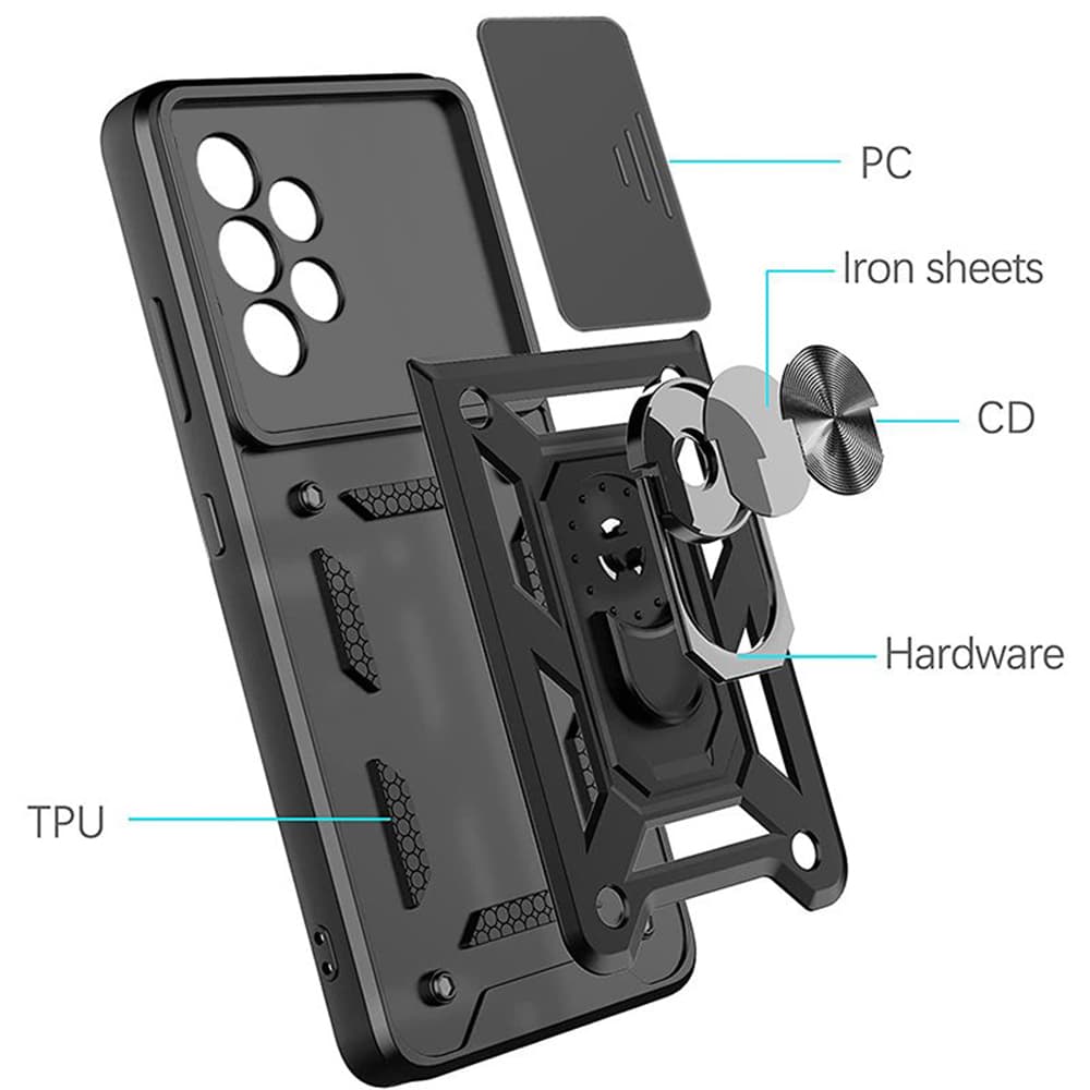 Techsuit CamShield Samsung Galaxy A52 zelený - náhled 3