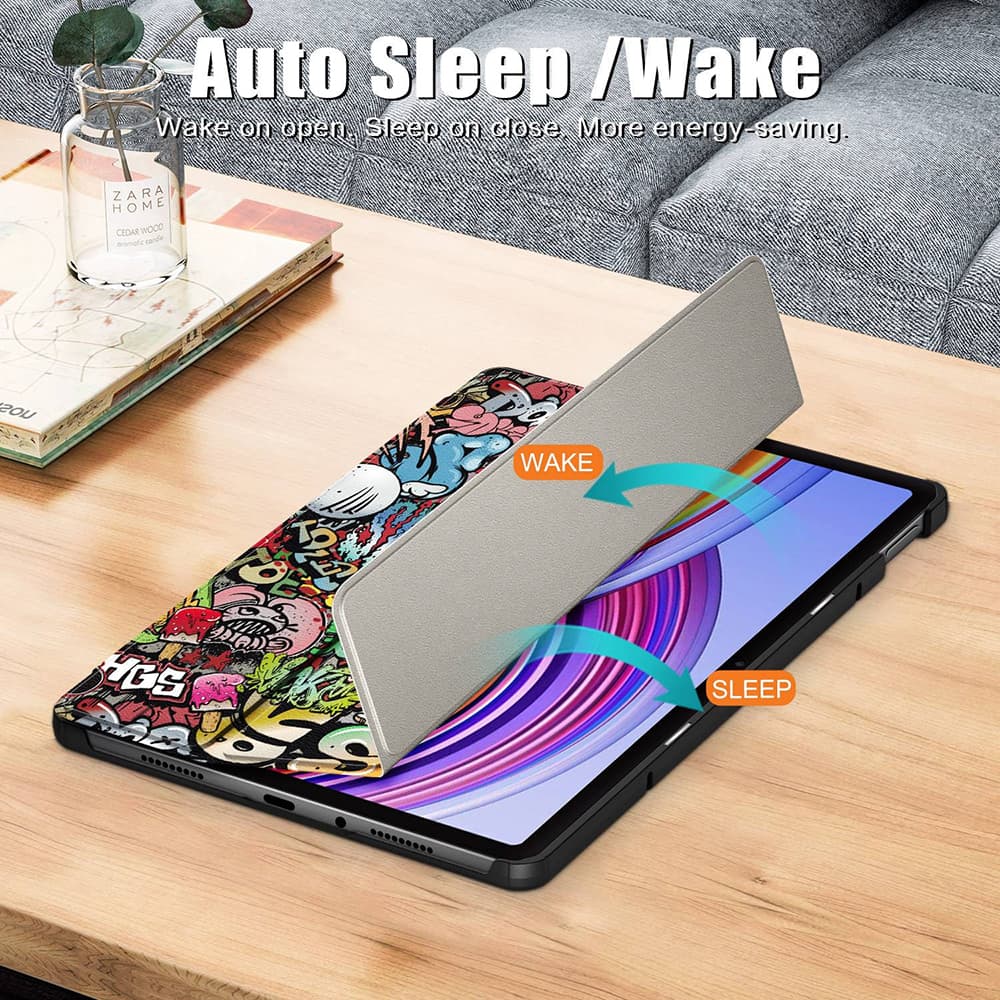Techsuit FoldPro Xiaomi Redmi Pad Pro Poco Pad Městský styl - náhled 3
