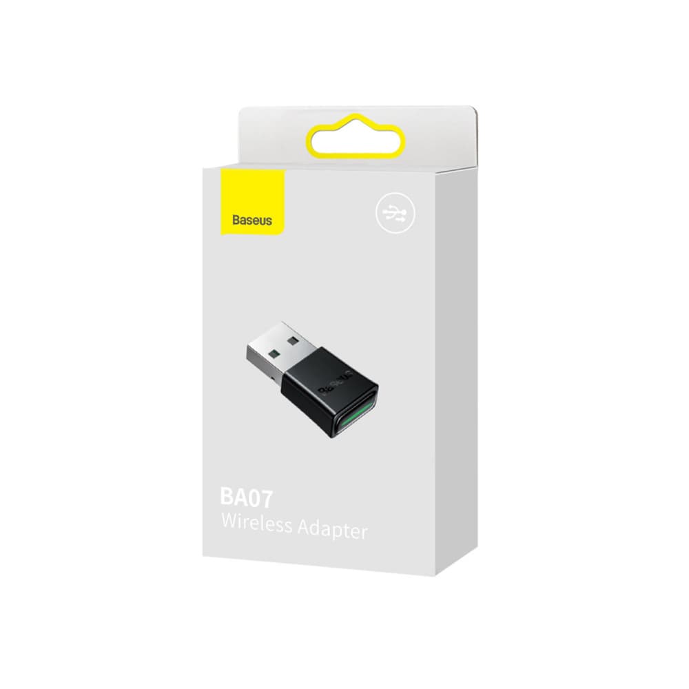 Baseus Bezdrátový adaptér BA07 Bluetooth pro zařízení Černý - náhled 3