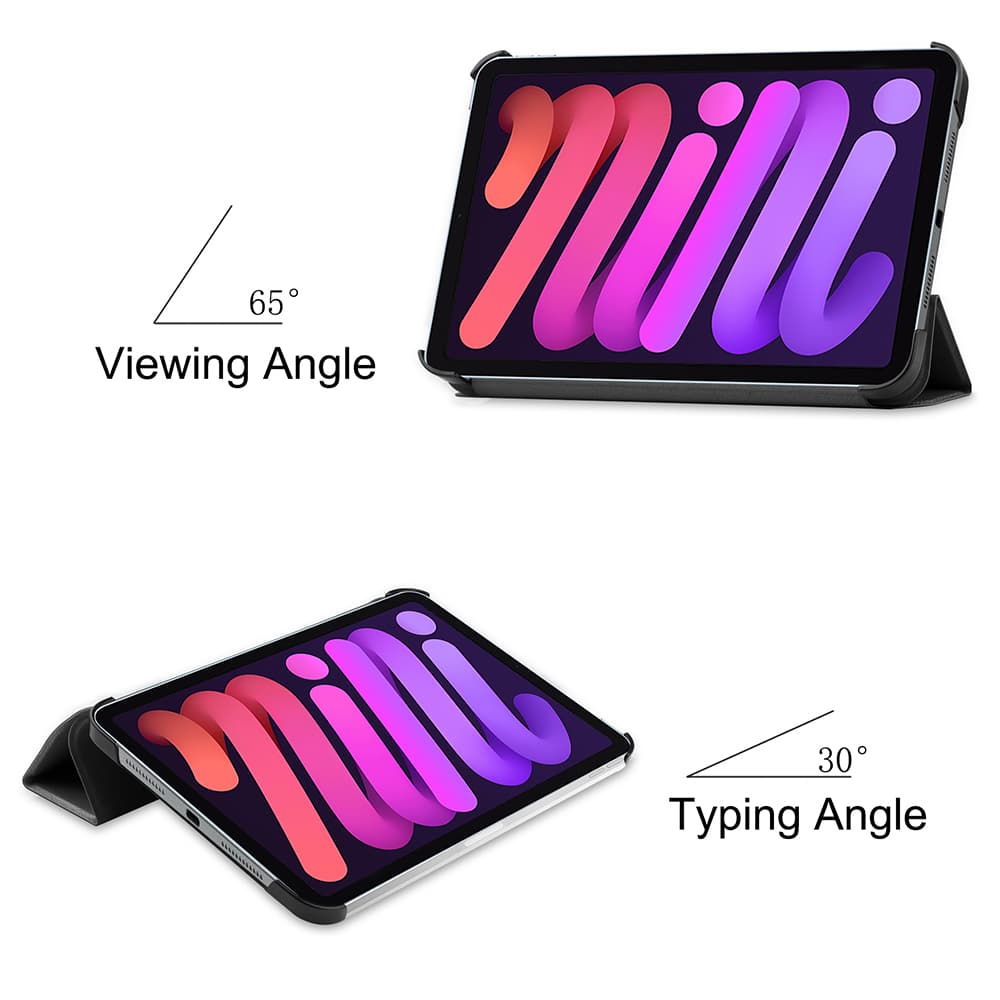 Techsuit FoldPro Apple iPad Mini 6 2021 mini 7 2024 Černý - náhled 3