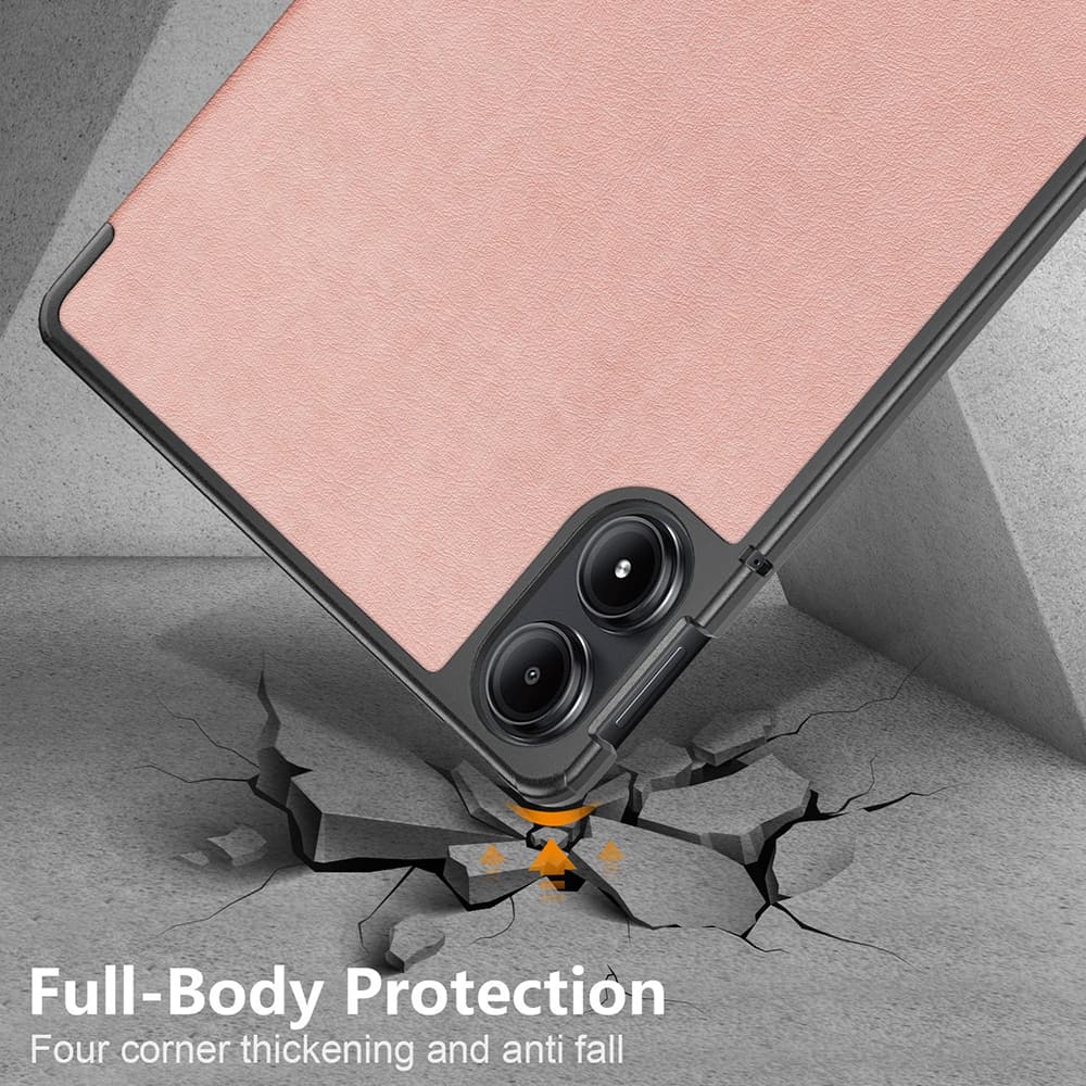 Techsuit FoldPro pouzdro pro Xiaomi Redmi Pad Pro Růžové zlato - náhled 3