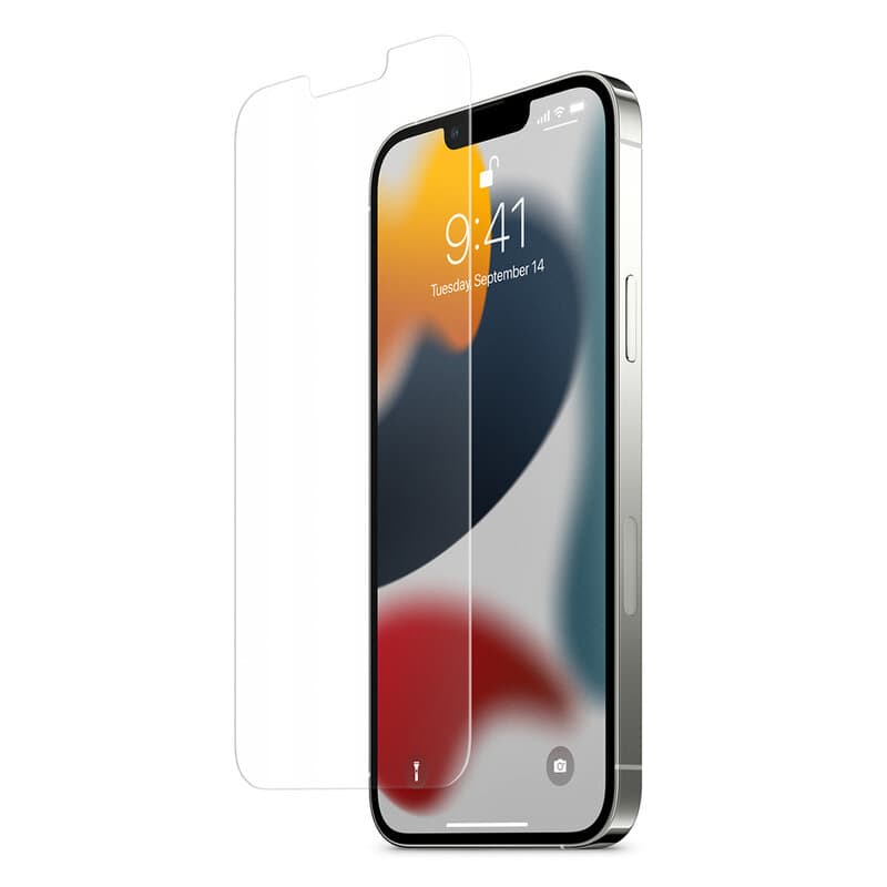 Spigen Glas.tR EZ-FIT 2 kusy Čiré pro iPhone 13 13 Pro 14 16e - náhled 3