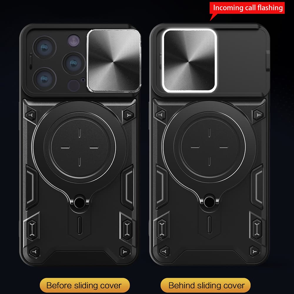 Techsuit CamGuard Pro iPhone 14 Pro Černá - náhled 3