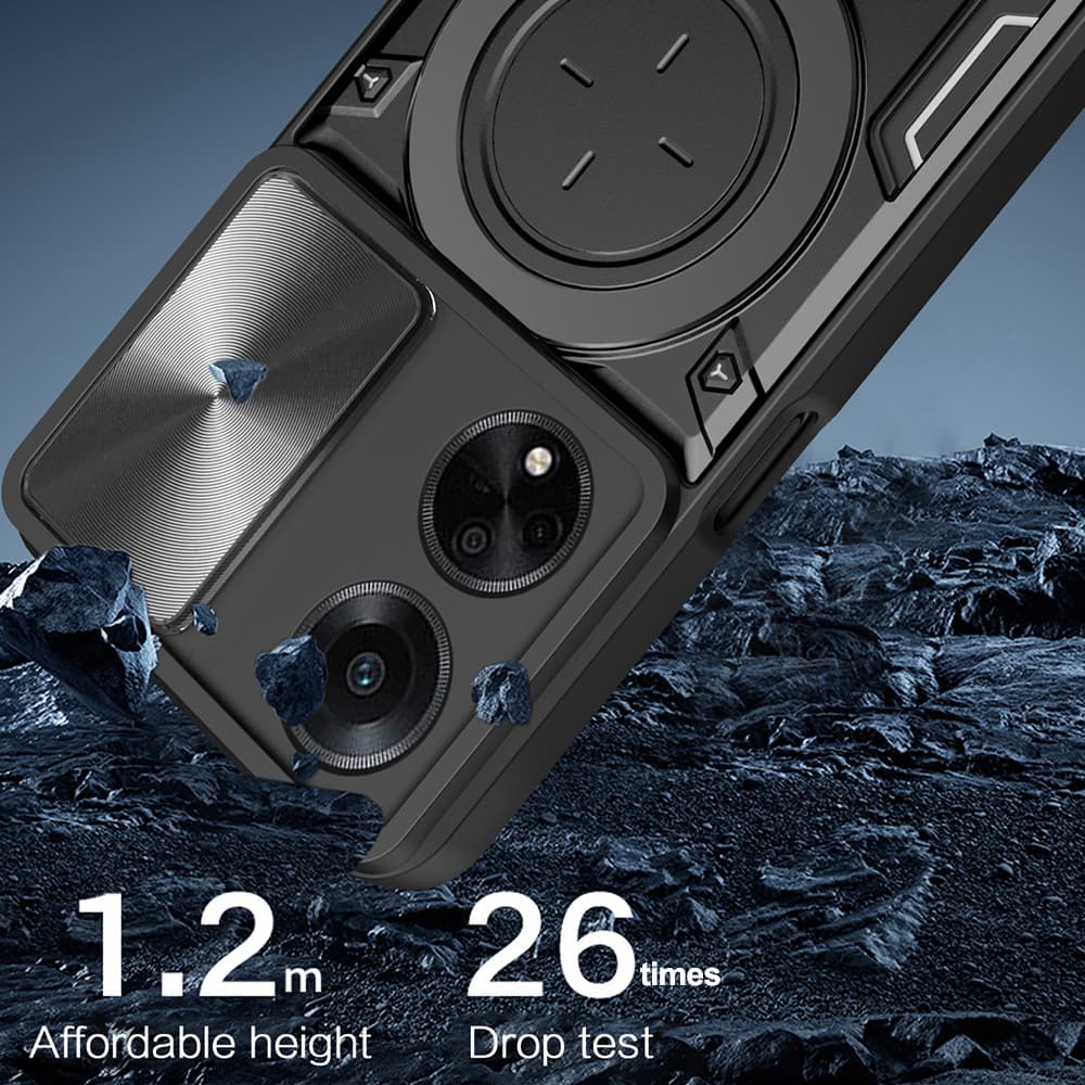 Techsuit CamGuard Pro Oppo A98 5G Černá - náhled 3