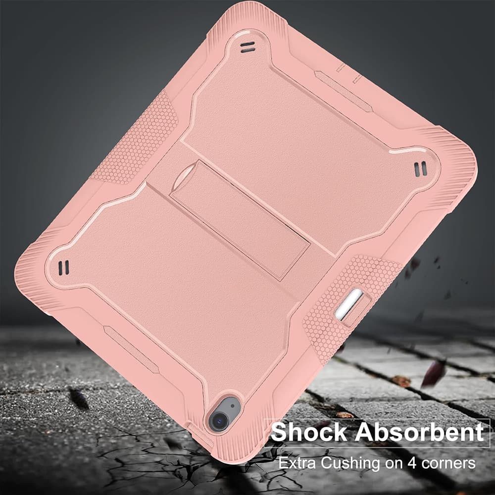 Techsuit Rugged TabShell sklo iPad Air 13 Rose Gold - náhled 3